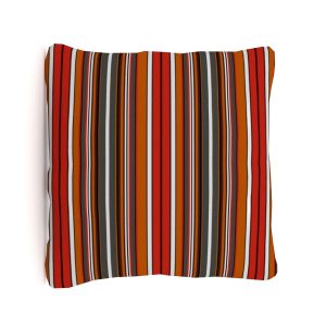 In/outdoor sierkussen 40 x 40 cm Stripes antiqua red